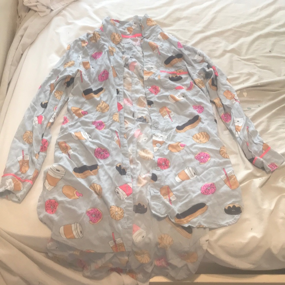 Donut/ coffee pajamas